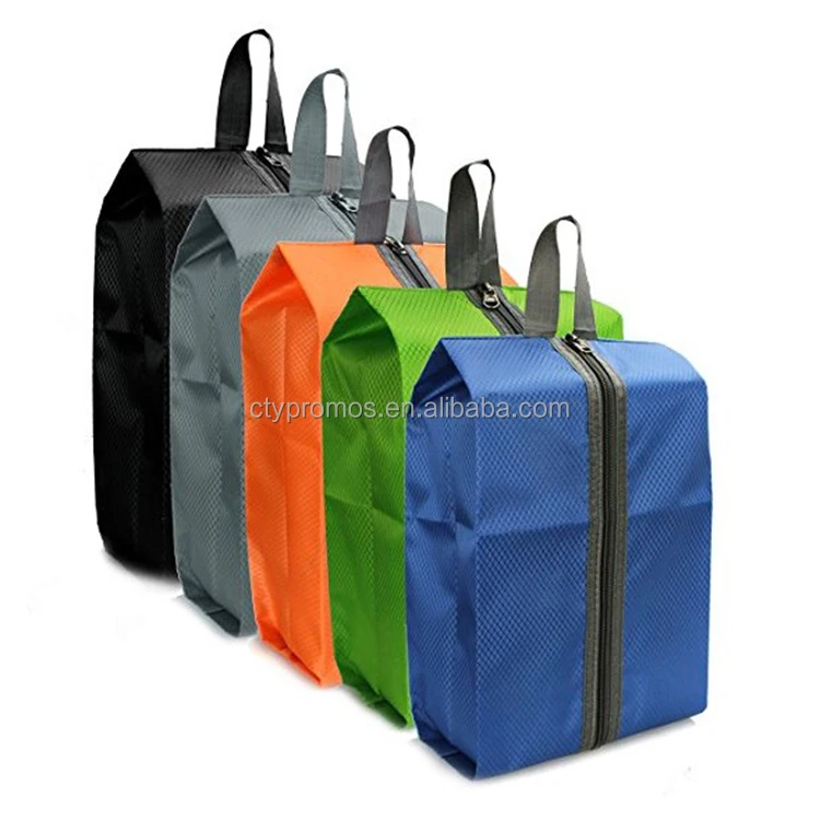 Multicolor Portable Travel Gym Shoe Storage Organizer Bag With Zipper