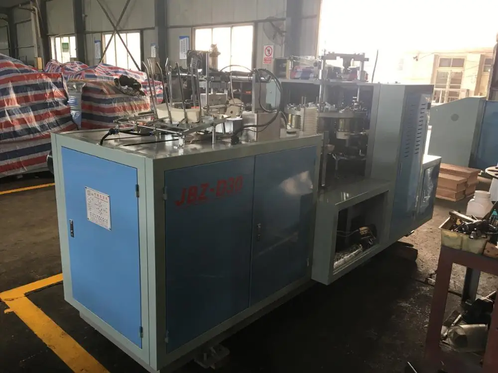 
SINI JBZ-D30 automatic 25-50oz disposable paper soup bowl forming making machine 