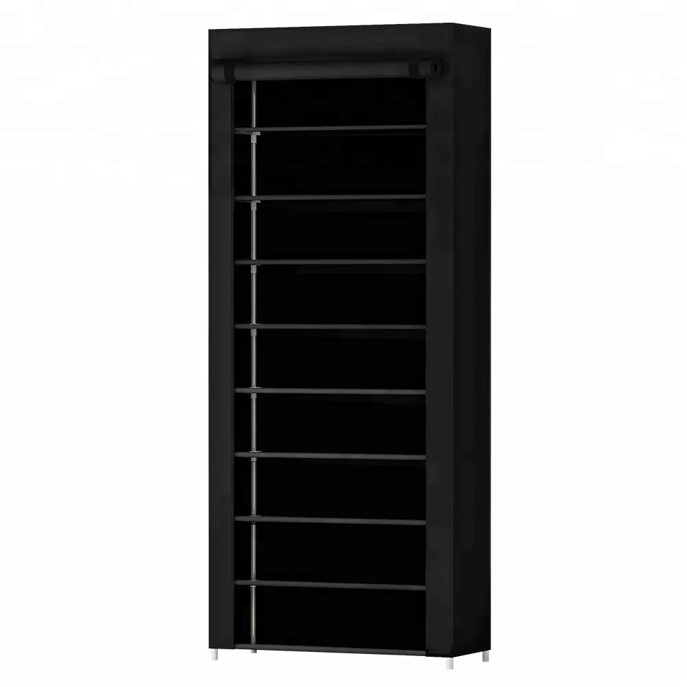 Suoernuo 09C Brazil sapateira waterproof shoe rack organizer with cover