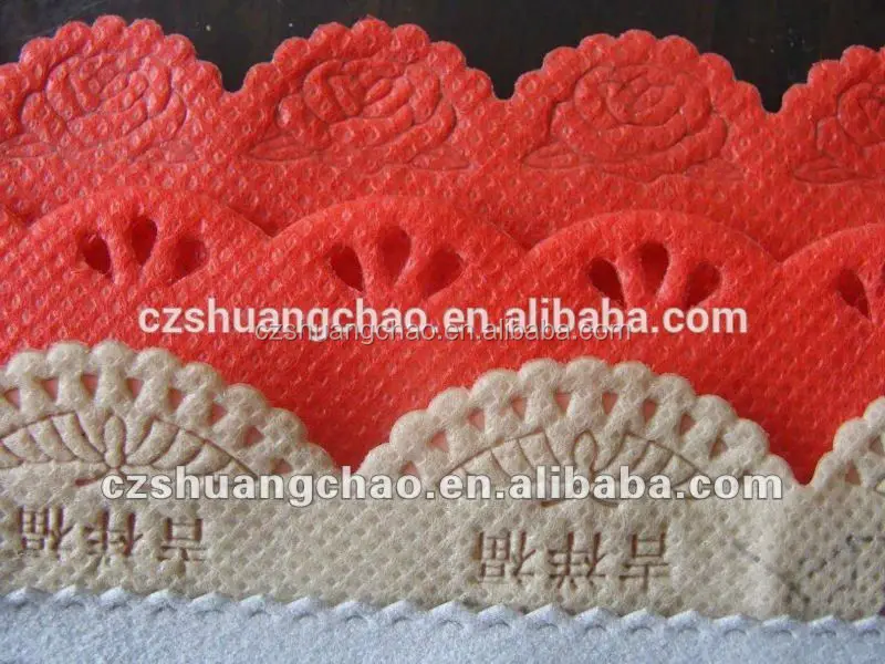 Ultrasonic lace edge scarf making machine