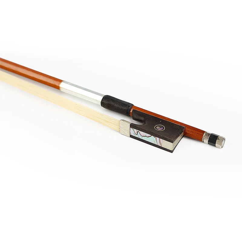 Высококачественный 4/4 полноразмерный альтовый бант из бразильского дерева с конским волосом