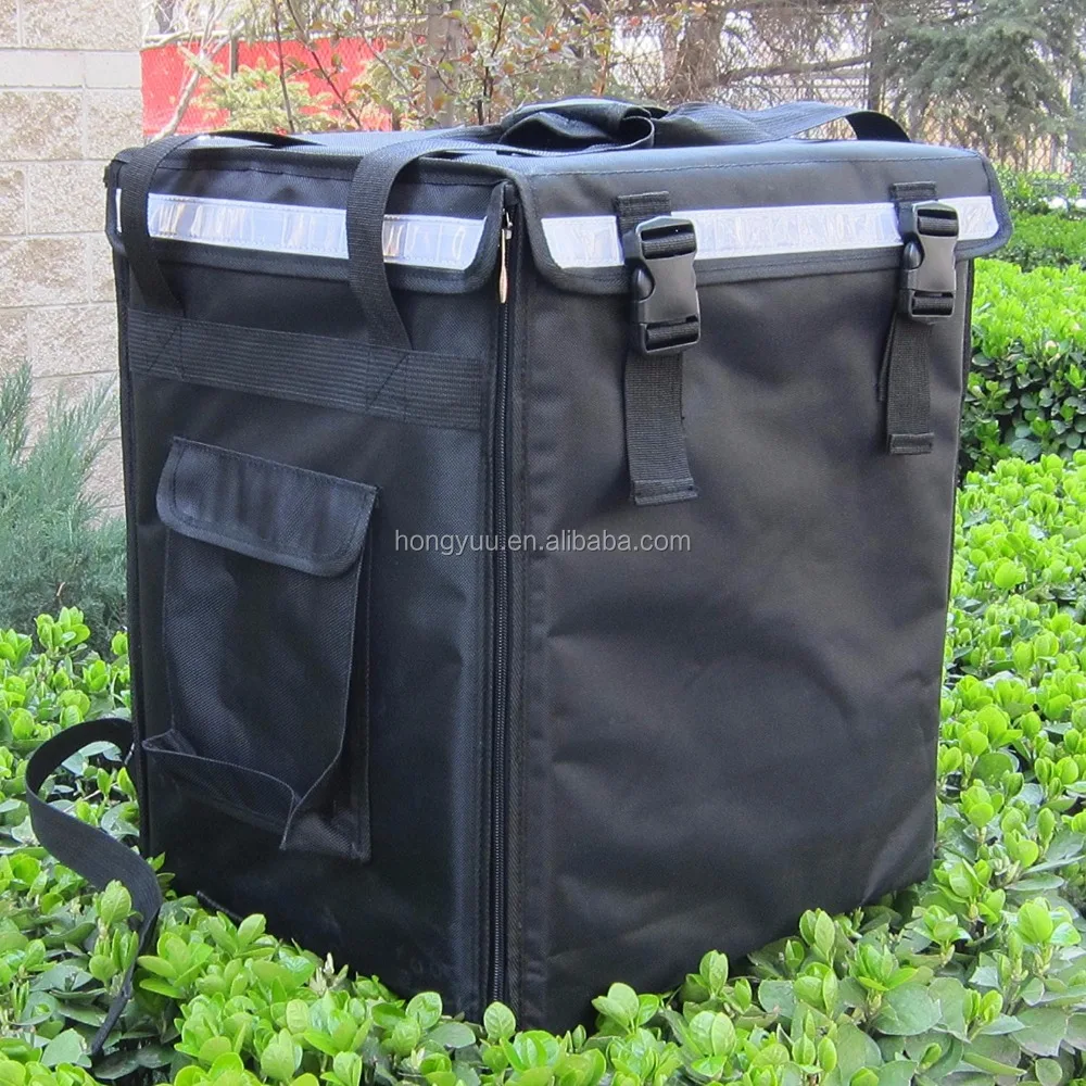 Сумка-холодильник для доставки пиццы, Термосумка для доставки пищи, рюкзак, сумка-грелка со съемными досками внутри, сохраняет хорошую форму