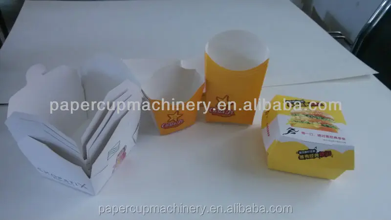 HBJ-D Автоматическая бумажная коробка для пищевых продуктов машина