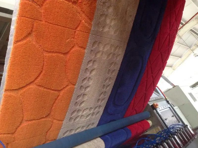 Мультимедийные высокие и низкие круглые компьютерные жаккардовые коврики и ковры, машина для туфтинга ковров