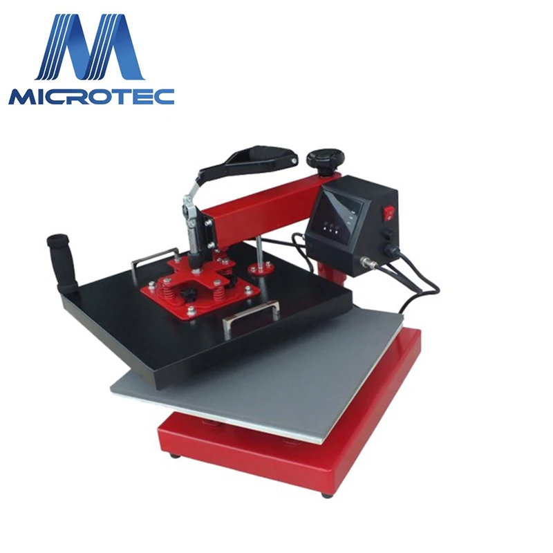 Microtec DCH-1620 Good Price Swing away 40x50cm t-shirt Sublimation Printer Heat Press Machine For Sale