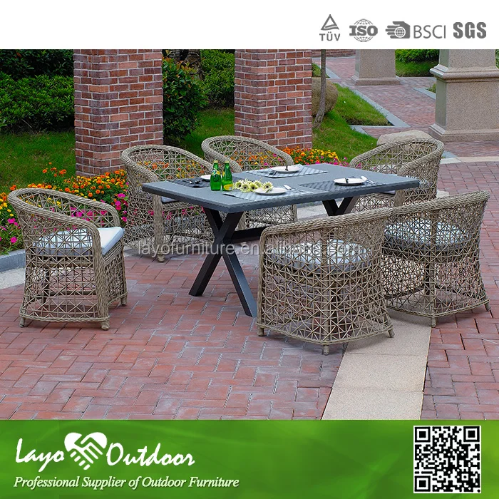 Ly камень топ открытый обеденный стол сад обеденные столы и стулья сад камень топ открытый обеденный стол и стулья W11011