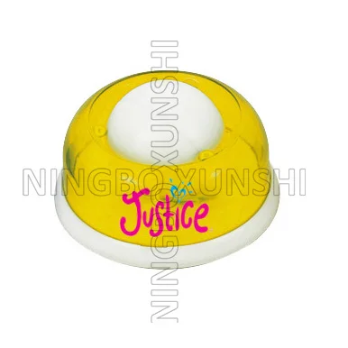 
Portable Desktop table Solid white base circle Plastic transparent magnet rolling ball document file office paper clip organizer 