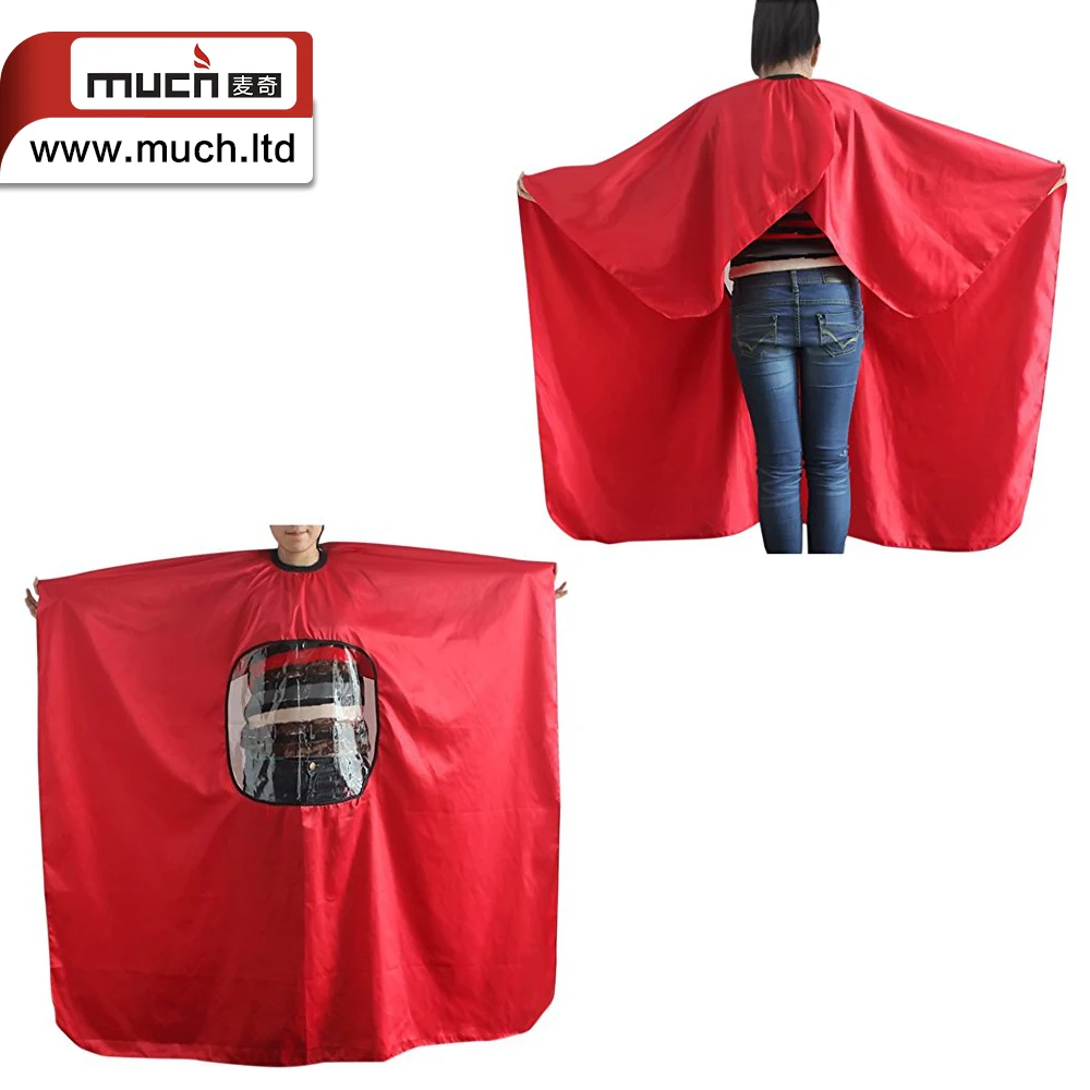 
Customized logo OEM produce window cape hairdresser, hair salon capes 