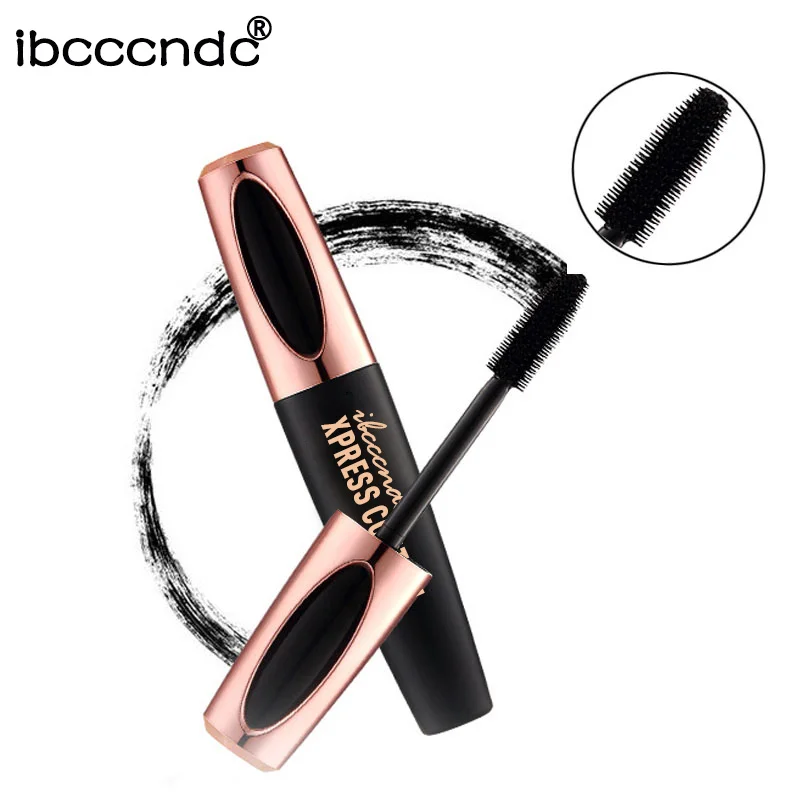 
New Silk Fiber Lash Mascara Waterproof Rimel 3d Mascara For Eyelash Extension 