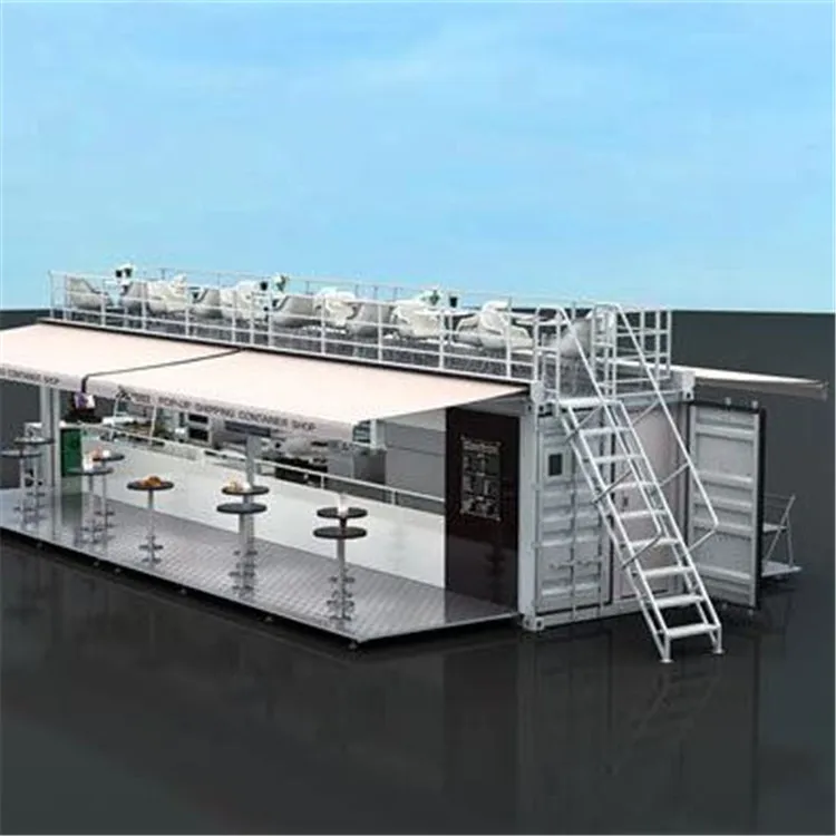 Living 20ft container home with small kitchen latest design prefab shipping house frame steel structure hot products 2022