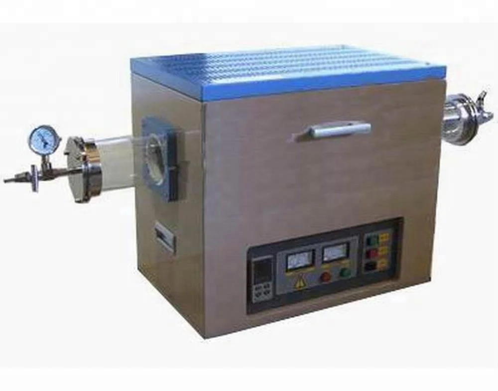 1200C vacuum tube furnace with K type thermocouple
