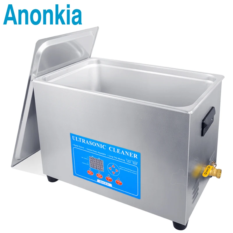 
30L Automatic Sweep Frequency Stainless Steel Ultrasonic Bath Cleaner 