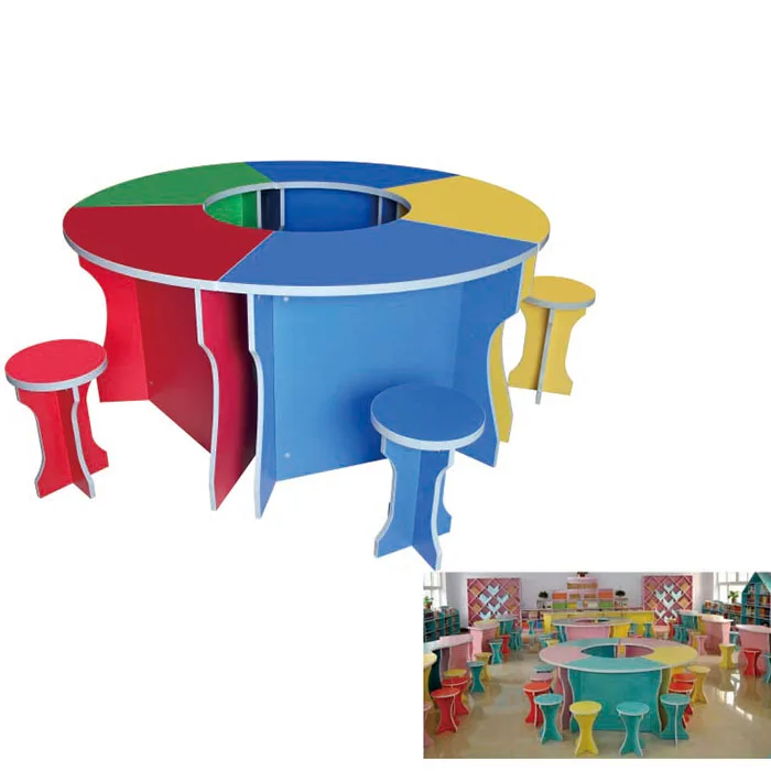 
Flower Kindergarten furniture sets/ preschool moving adjustable high quality desk chairs for Kids 