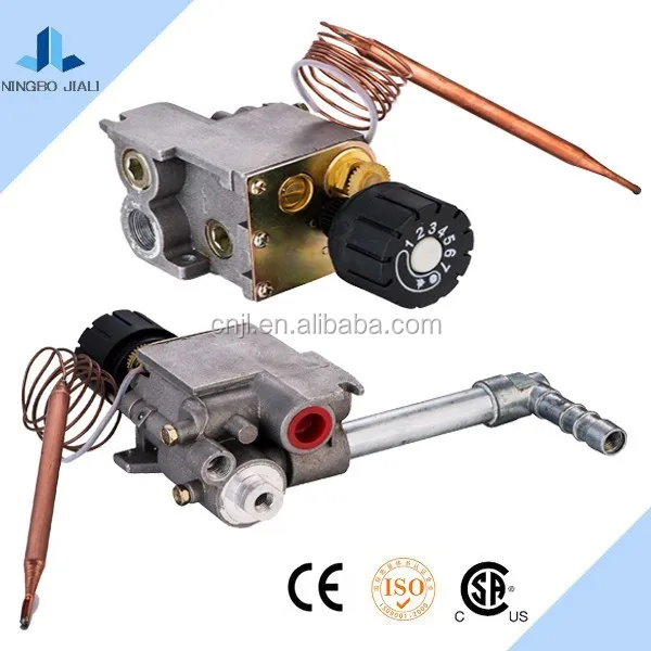 Gas fryer thermostat control valve/Gas fryer burners