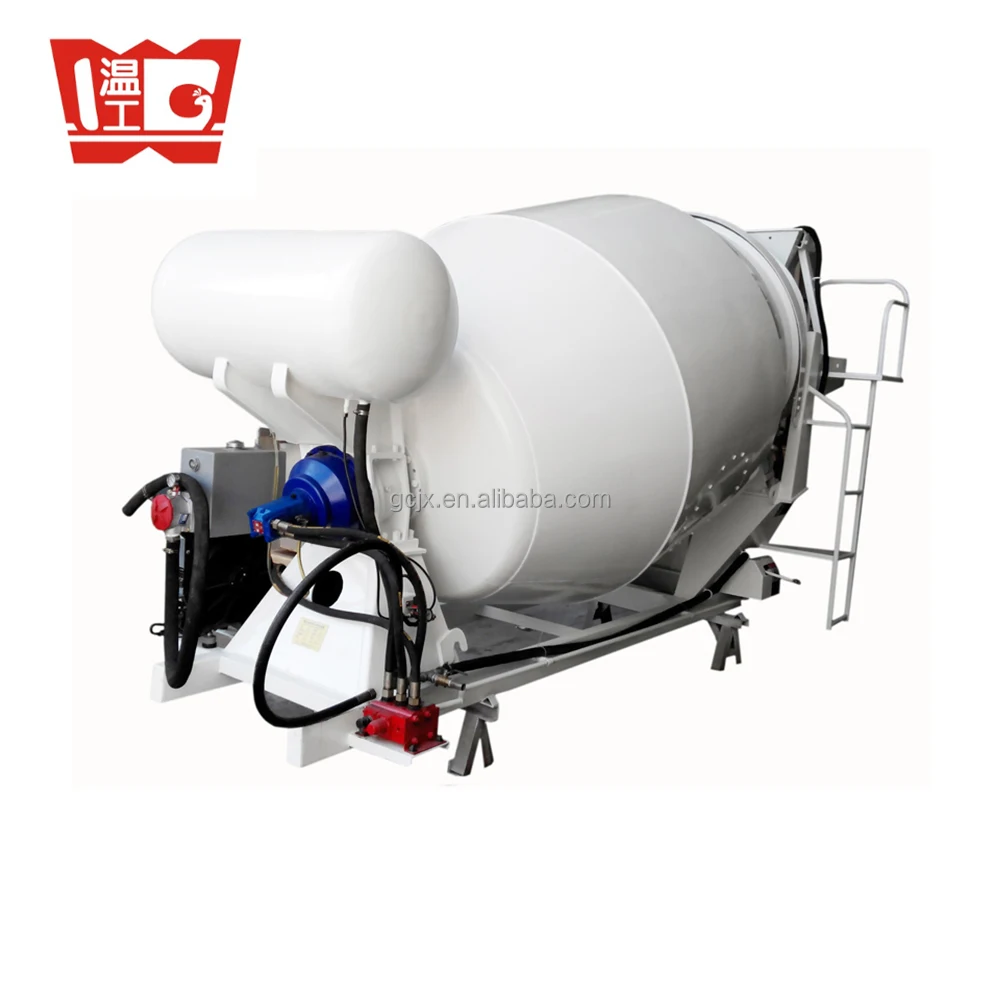 
3 cubic meters Diesel engine concrete mixing drum 