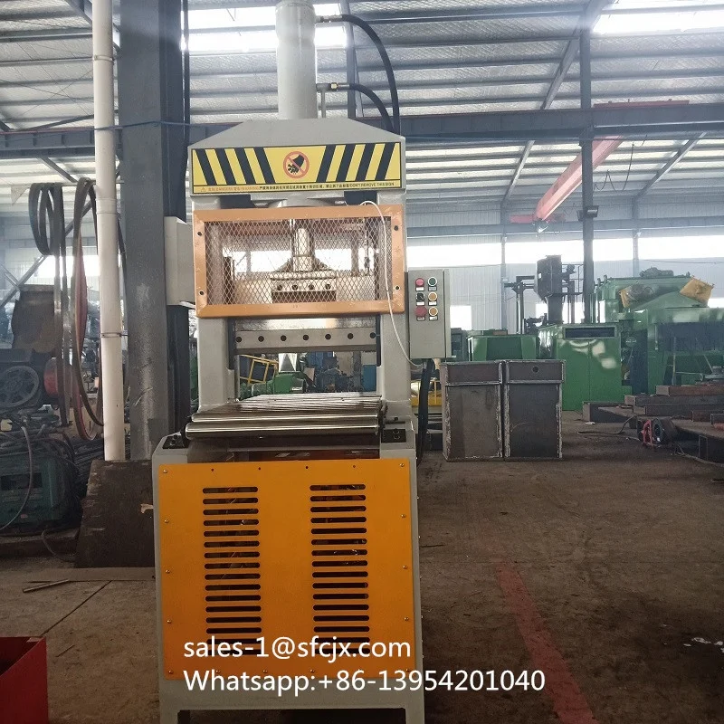 80 KN factory supply new style single knife hydraulic vertical rubber cutting machine