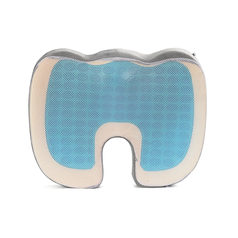 100% Polyurethane Car Seat Gel Pad Cool Car Seat Ice Cushion 100% Cold Cooling Memory Foam Gel Seat Cushion