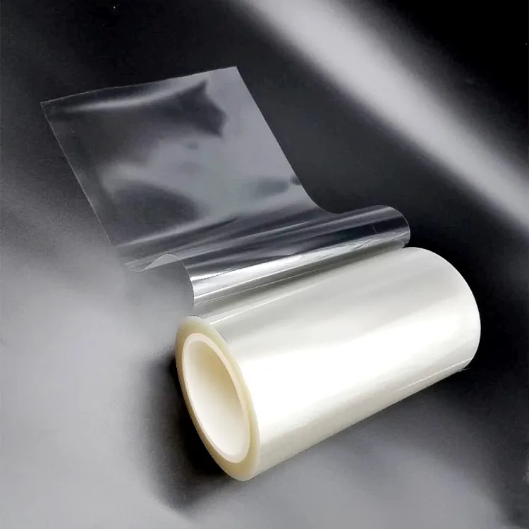 Metallized Film Protective Film Covering LDW Transparent Full Transparency PE PET PE High Quality White and Blue Decorative Film