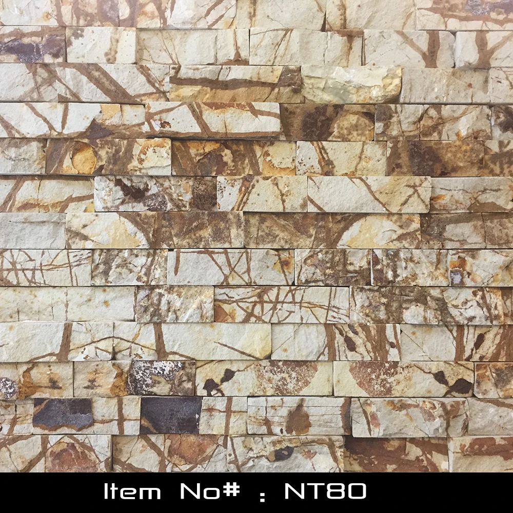 
Popular Marble Cultural Stone Wall Pannel 