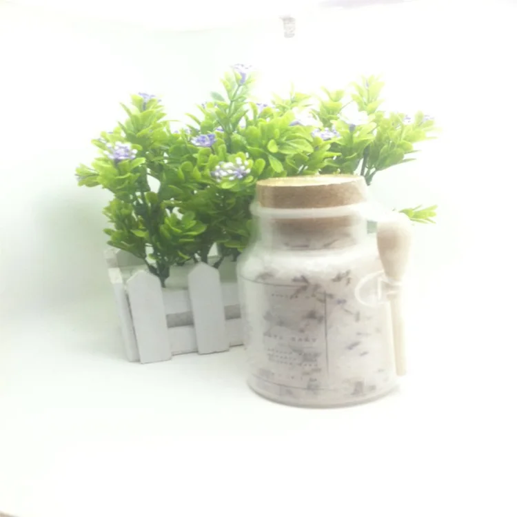 
Private label fruity spa gift deep cleaning moisturizing bath salt natural 