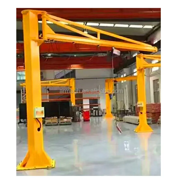 Good quality model 180 degree jib crane 5 ton column mounted jib crane