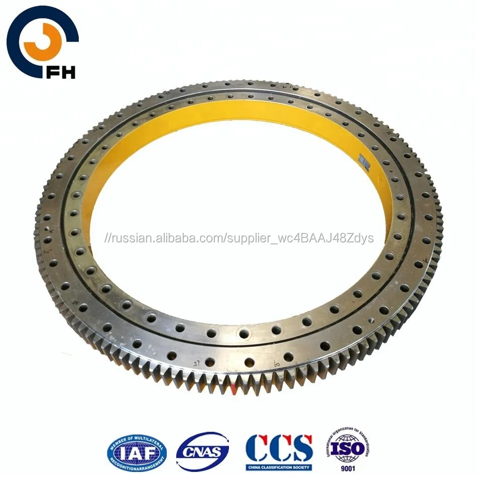 Высокотемпературный Тип ролика поворотные подшипники без шестерни