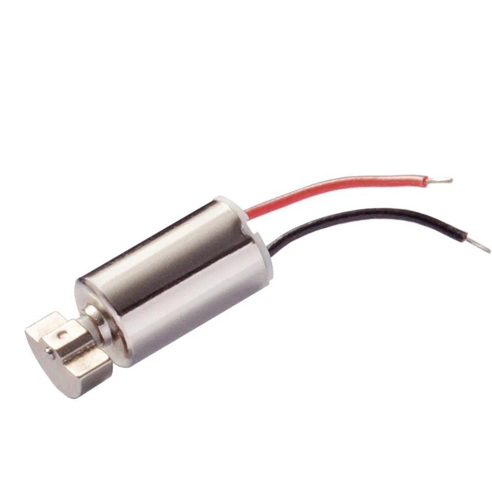 6X12mm 1.5V DC Cylinder Micro Vibration Motor High Speed 12000 rpm with Cables(0612)