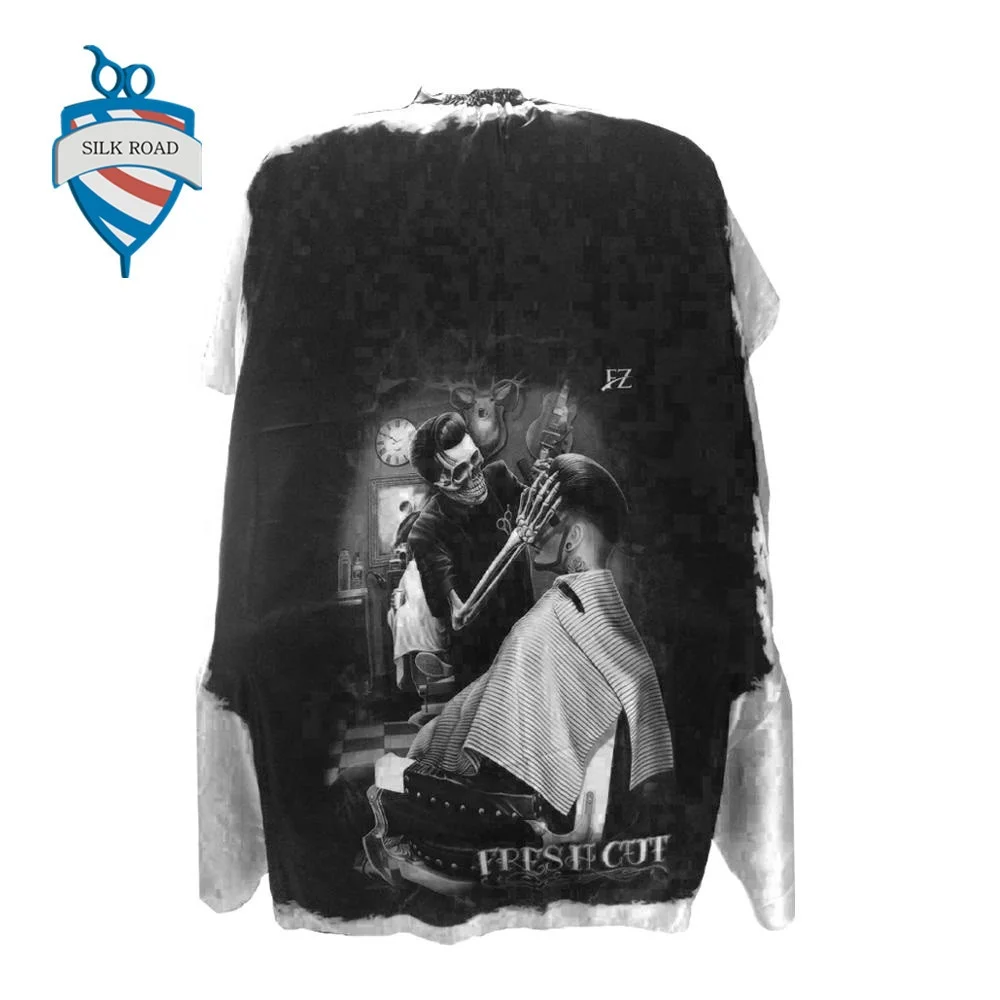 newest style  Designer Barber Capes Kids Hair Cutting Knitting Patterns Custom Makeup Cape