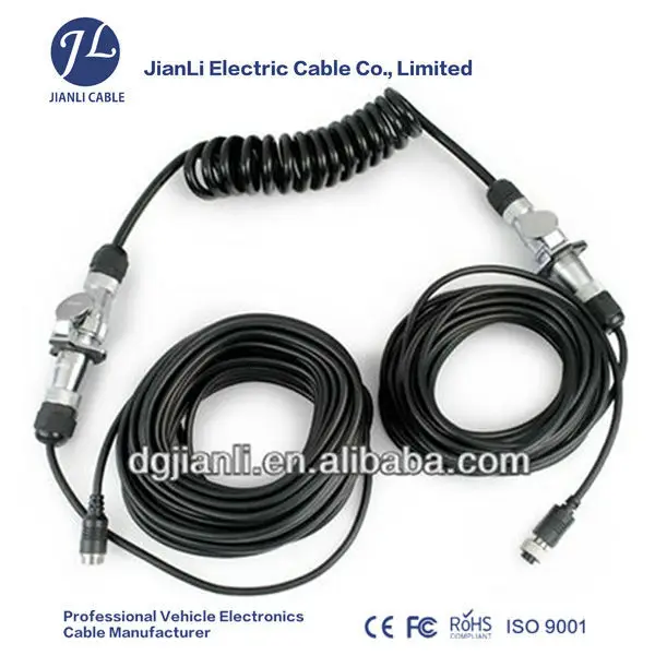 7 контакт. прицеп электрические катушки кабель