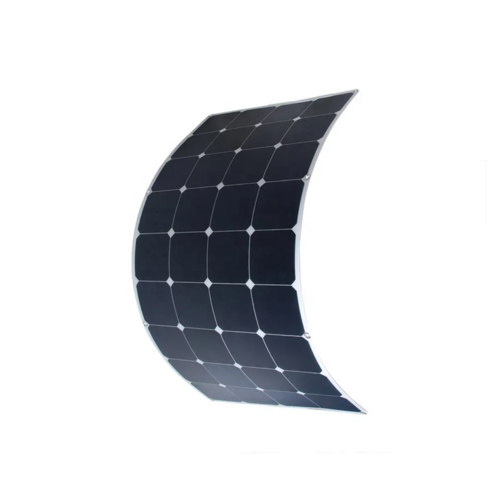 Wholesale semi flexible solar panel for caravan, boat and yacht 50w , 60w, 100w, 120w, 130w, 150w