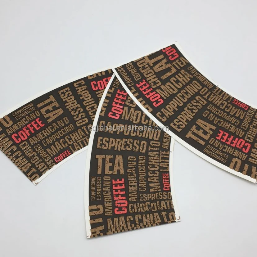 Beverage Use and Paper Material pe coated paper cup fan
