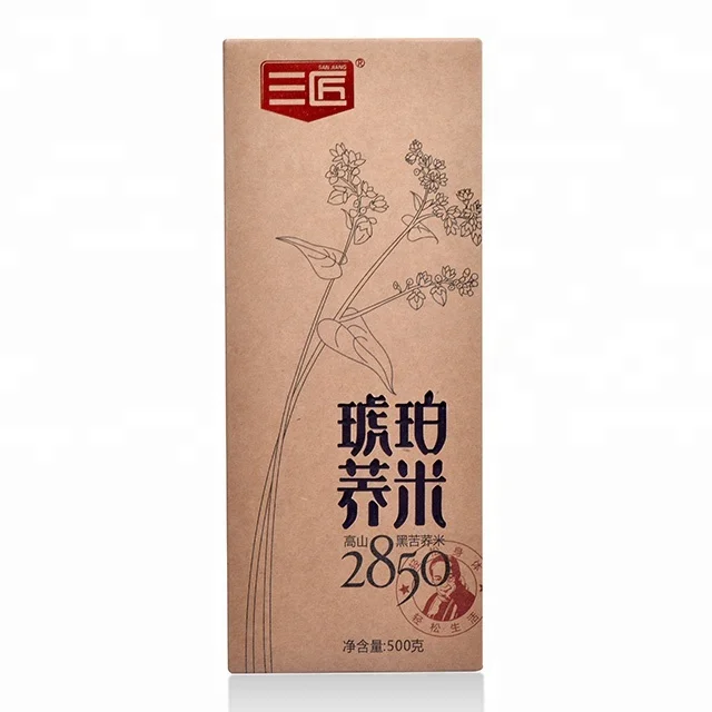 
Sanjiang 100% Nature Black bitter tartary buckwheat rice 