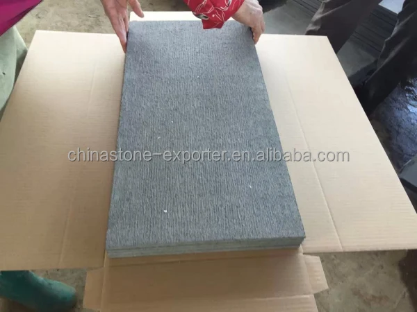 
Construction material natural stone Hainan Black Basalt honed tiles 