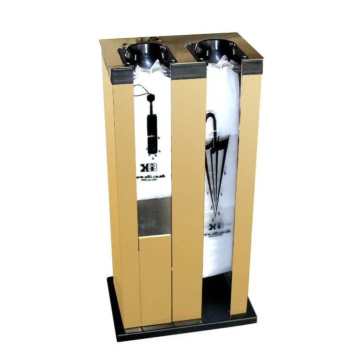 
new product hotel wrapping equipment stainless steel wet umbrella cover machine 