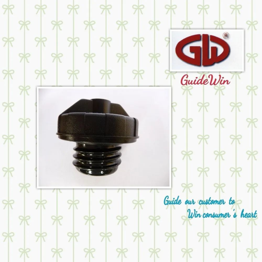 taiwan car spare parts car accessory Guidewin black plastic gas cap