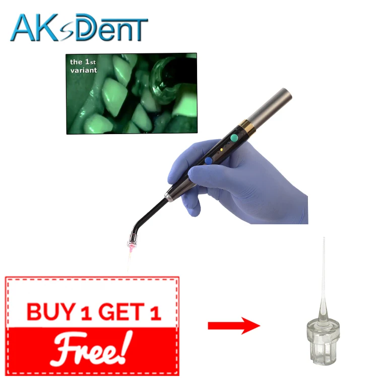 AKsDenT F3WW Dental Diode Laser Low Level Laser therapy Photo-activated Disinfection ( PAD ) Diode Heal Laser