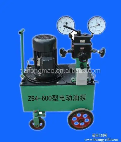 Prestressed Concrete Oil Pump For Post Tension Hydraulic Jack
