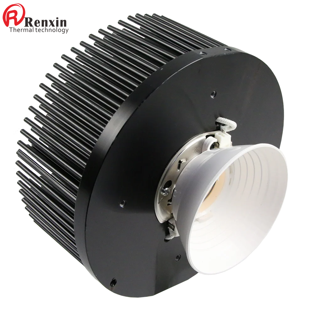 110W passive cxb 3590/clu058/vero29 se led 163mm pin heatsink