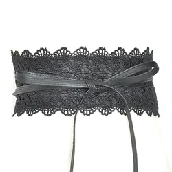 Обхват талии декоративный пояс кружевное женский широкий пояс для платья