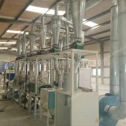 50TPD кукурузной муки фрезерный станок мельницы промышленные для продажи