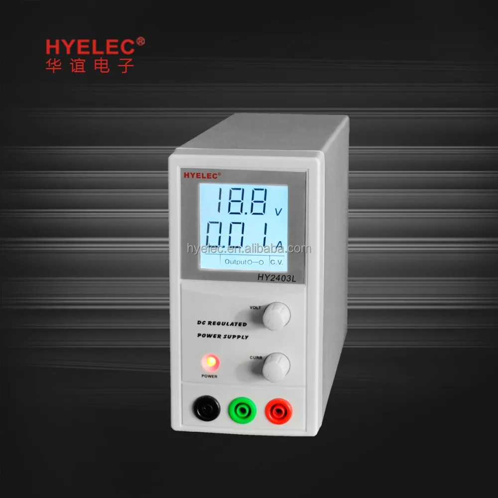 
HY2403L series DC POWER SUPPLY linear mode DC power supply 