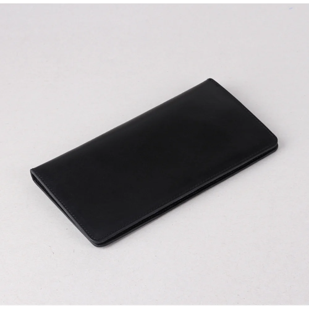 Customized Genuine Leather Passport Wallet Cards Holder Traveller Documents Cover Holder PU Leather Passports Holder