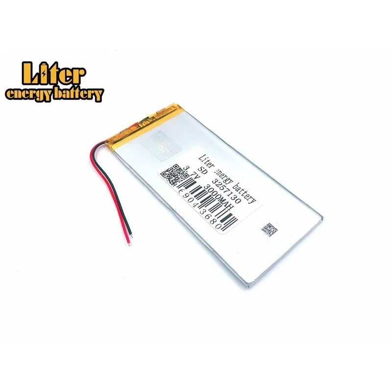 Полимерная литий-ионная батарея 3000 мАч 3,7 в 3060130 3257130 под заказ оптовая продажа CE FCC ROHS MSDS сертификация качества