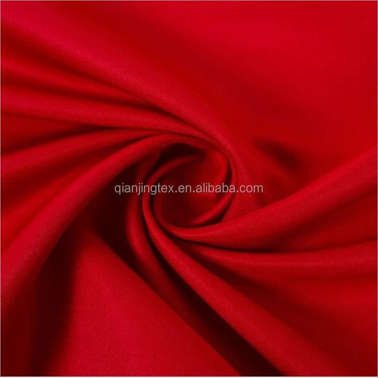 Factory price soft 110gsm plain woven polyester microfiber fabric roll