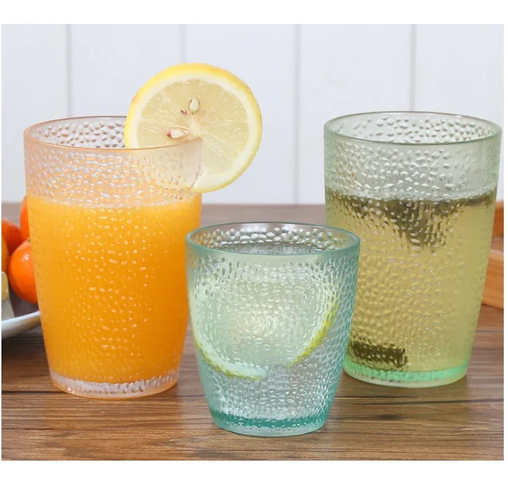 Hot selling colorful customized logo  party plastic grain mug