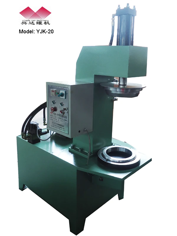 YJK-20 Drum pre-curling and flanging machine/flange forming machine