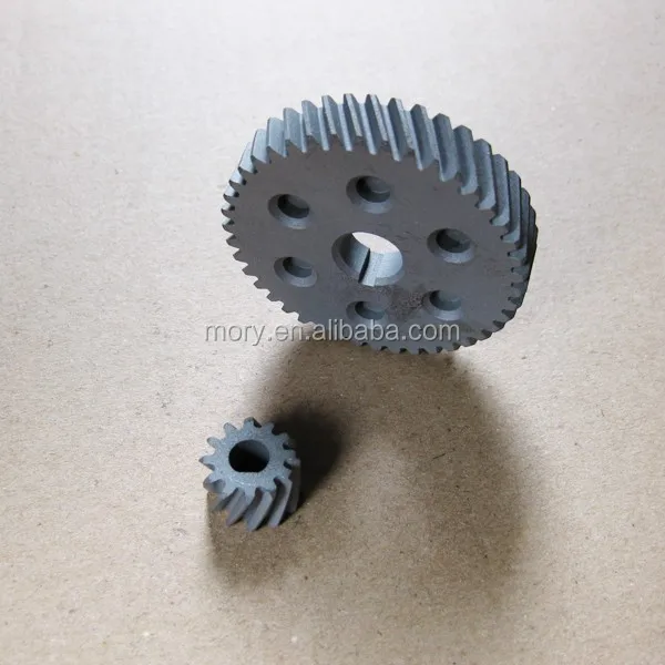 custom metal gears small in helical gearing