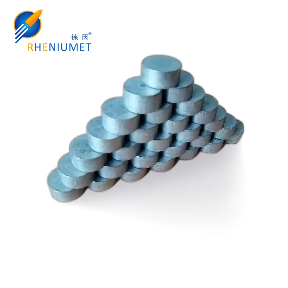High purity  99.99% rhenium  Ingot/ Pellet, tablets, rhenium metal