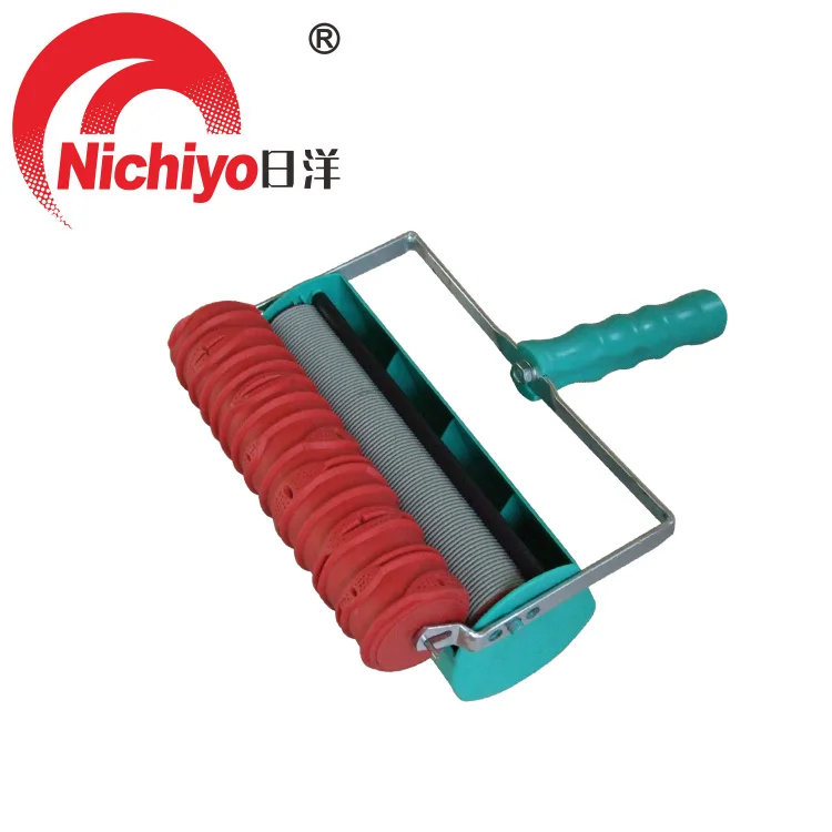 10 Inch Paint Rubber Roller With Pattern Tools For Wall Painting Roller