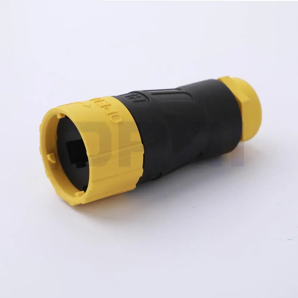 RJ45 waterproof Connector Sockets Female Ethernet Panel Mount Jack Plug IP65